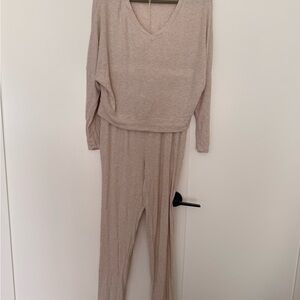 Auden Light Beige Knit Set